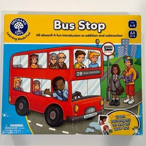 Orchard Toys Bus Stop Game - Intro to Math Addition and Subtraction